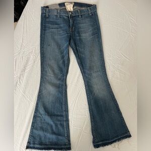 Elizabeth & James low rise flair denim